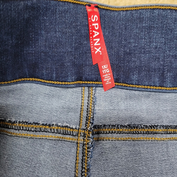 SPANX The Perfect Pant Ankle 4-Pocket Elastic Waistband. 1X Excellent Cond. - Picture 8 of 9